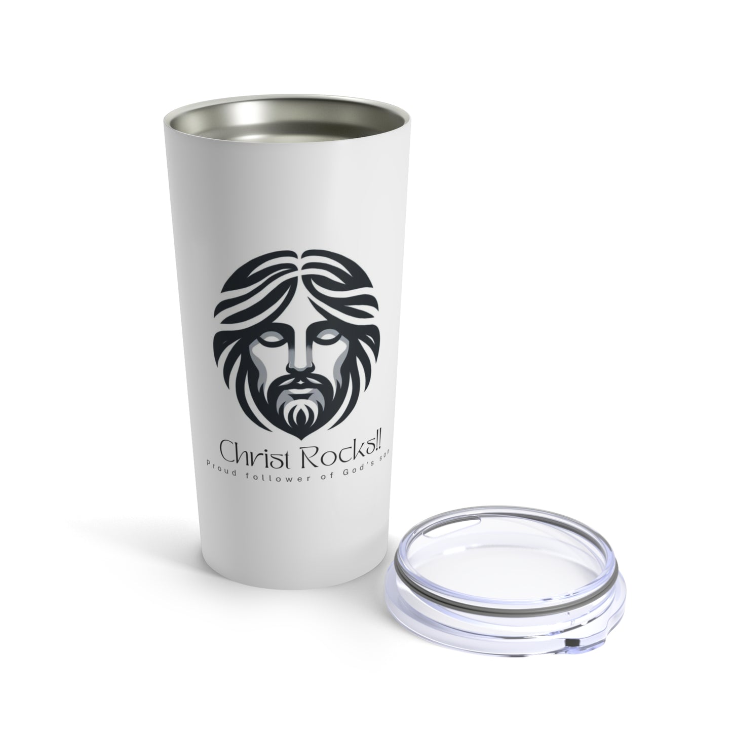 Christ Rocks Tumbler 20oz