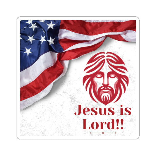 Jesus is Lord - Kiss-Cut Stickers