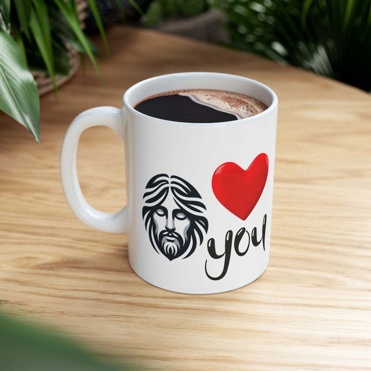 Jesus loves YOU of Ceramic Mug, 11oz